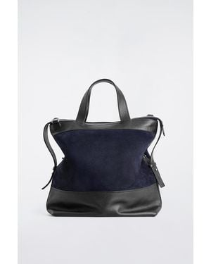 COS City Messenger Bag - Black