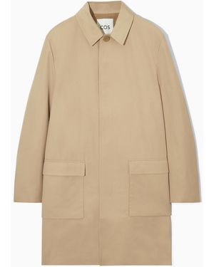 COS Utility Car Coat - Natural