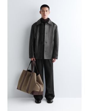 COS Weekender Oversized-Tote Bag - Schwarz