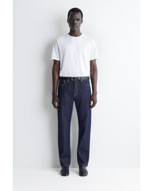 COS Signature Jeans Mit Geradem Bein - Blau