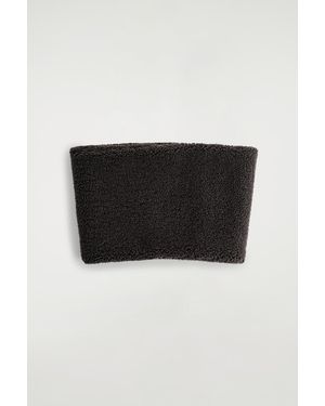 COS Teddy Snood - Black