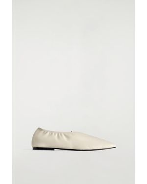 COS Soft Ballerina Pumps - Natural