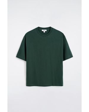 COS Relaxed Lightweight Cotton T-Shirt - Green