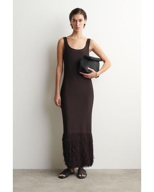 COS Clutch Mit Umschlag - Schwarz
