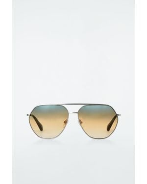 COS Skyline Sunglasses - Aviator - Gray