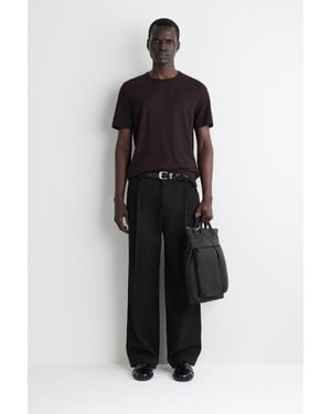 COS Transit Messenger Bag - Schwarz