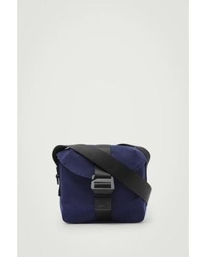 COS Borsa A Tracolla A Rete - Blu