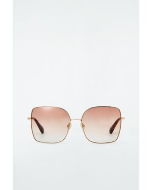 COS Gleam Sunglasses - Metallic