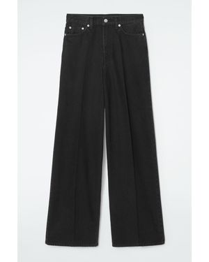COS Tide Wide-leg Jeans - Black