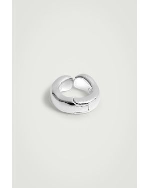 COS Sterling Silver Ear Cuff - Blue