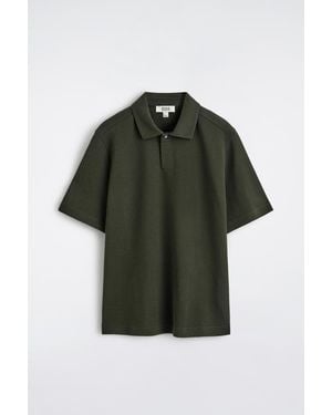 COS Cotton-Piqué Polo Shirt - Green
