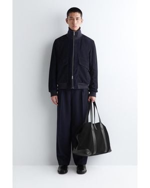 COS Weekender Tote Bag - Blau