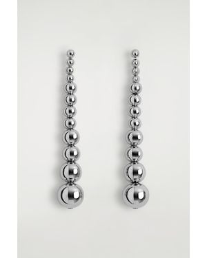 COS Pendants D'Oreilles Façon Gouttelettes - Blanc