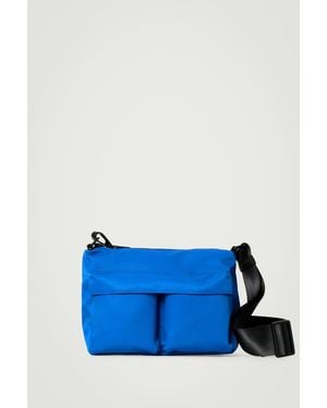 COS Borsa A Tracolla Utility Idrorepellente - Blu