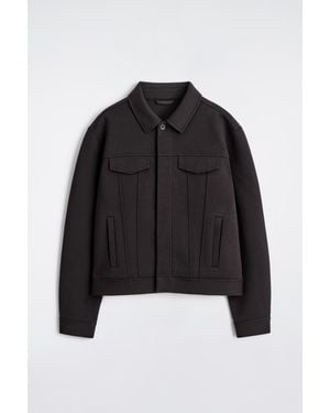 COS Scuba Trucker Jacket - Black