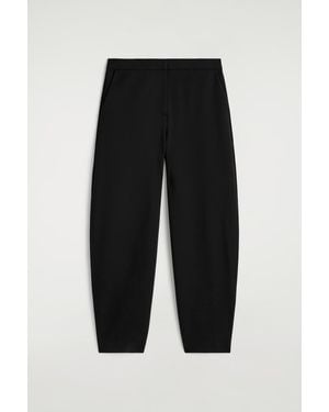 COS Jersey Tulip Pants - Black