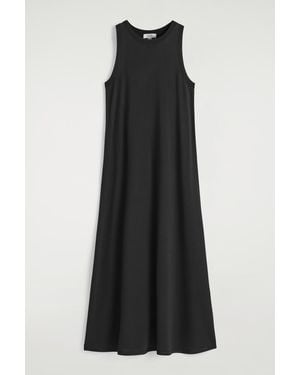 COS Sleeveless Knitted Midi Dress - Black