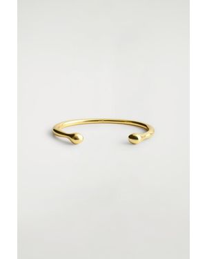 COS Teardrop Cuff - Metallic