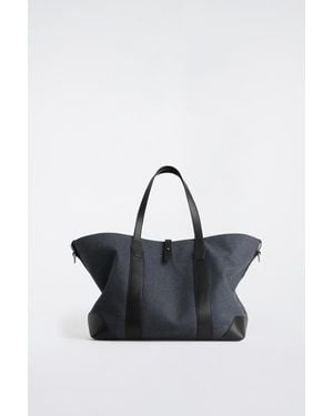 COS Weekender Tote Bag - Black