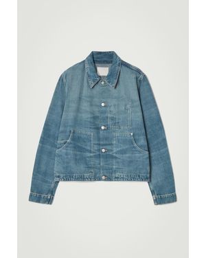 COS Relaxed Denim Jacket - Blue
