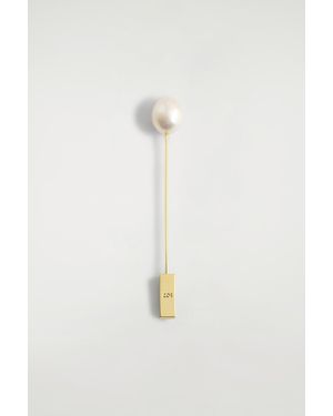 COS Freshwater Pearl Brooch - Metallic