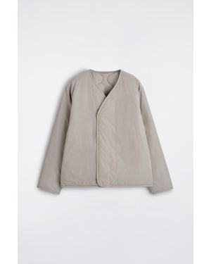 COS Reversible Quilted Jacket - Grey