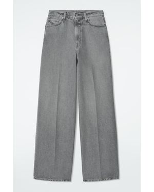 COS Tide Wide-Leg Jeans - Grey