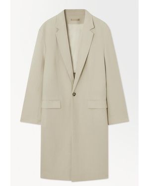 COS The Tailored Overcoat - Natural