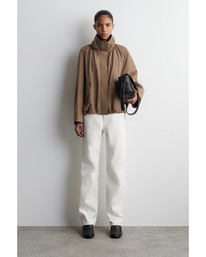 COS Chord Jeans Mit Geradem Bein - Weiß
