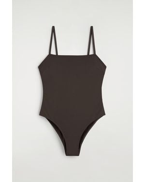 COS Bonded Swimsuit - Black