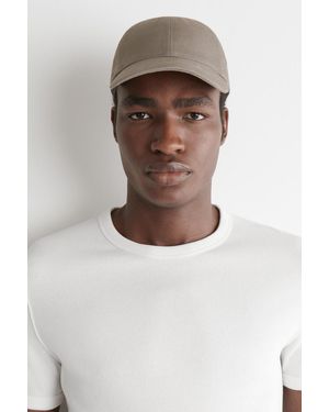 COS Basecap Aus Baumwoll-Canvas - Grau