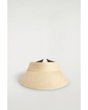 COS Straw Visor - Natural