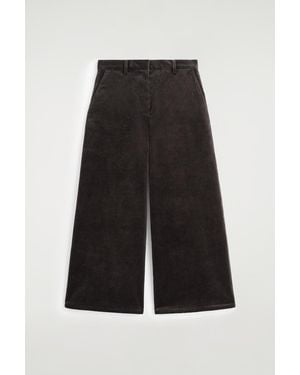 COS Corduroy Culottes - Black
