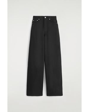 COS Dial Wide-Leg Jeans - Black