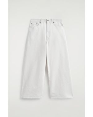 COS Denim Culottes - White