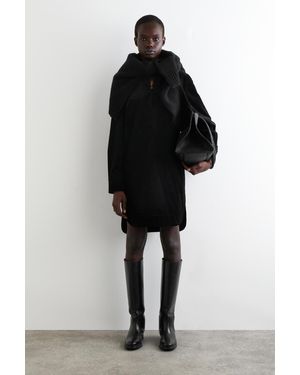 cos utility shirt dress UTILITY MINI SHIRT DRESS - PINK