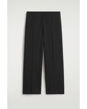 COS Tailored Cropped Pants - Black