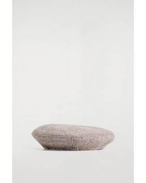 COS Wool-Blend Beret - Natural