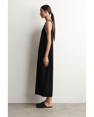 cos halterneck a line maxi dress COS Halterneck A-Line Maxi Dress