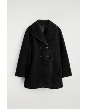 COS Caban A Trapezio - Nero