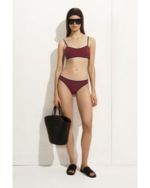 COS Bikinihose Mit Kontrastdetails - Natur