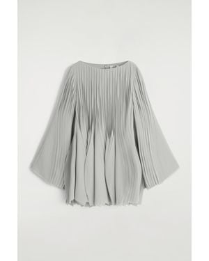 COS Petal Mini Dress - Grey