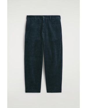 COS Corduroy Tapered Pants - Green