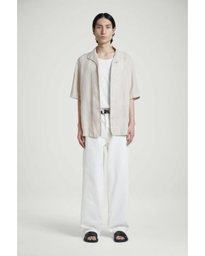 COS Rider Jeans Mit Geradem Bein - Natur