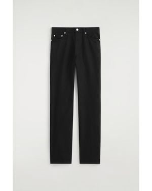 COS Reprise Straight-Leg Jeans - Black
