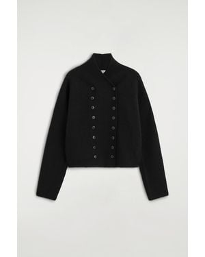 COS Boiled-Wool Uniform Jacket - Black