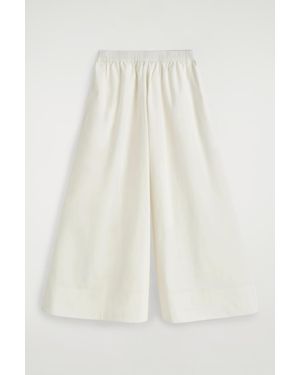COS Voluminous Culottes - White