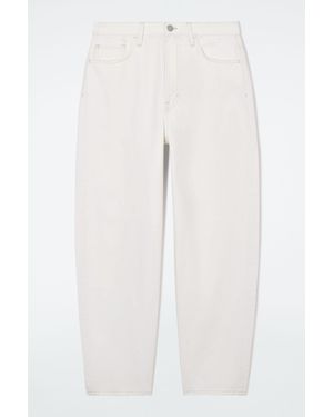 COS Arch Tapered Jeans - White