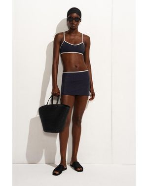 COS Baderock Mit Kontrastdetails - Blau