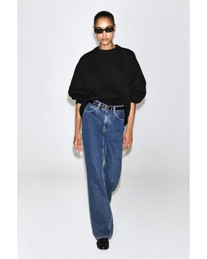 COS Valley Bootcut-Jeans - Schwarz